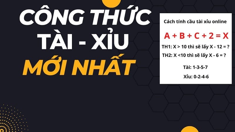 Tổng quan về công thức tính tài xỉu